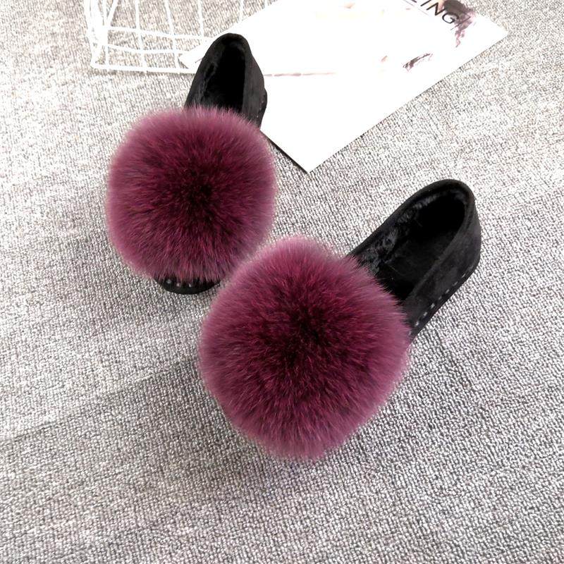 25春秋冬新款真毛狐狸毛女棉瓢鞋加绒保暖休闲百搭懒人毛毛豆豆鞋,女鞋,乐福鞋（豆豆鞋）,淘宝优惠券,粉丝福利购,淘宝优惠卷