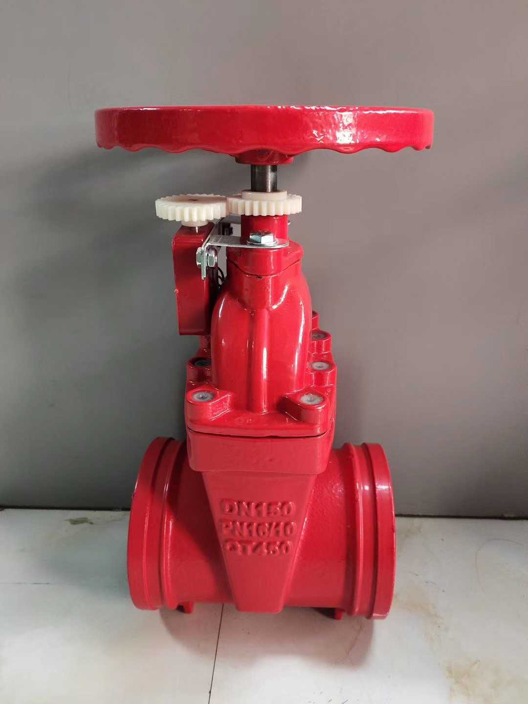 沟槽信号闸阀法兰信号闸阀XZ45X-16 XZ85X-16Q消防信号闸阀