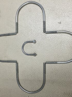国标U型抱箍卡箍型管镀锌
