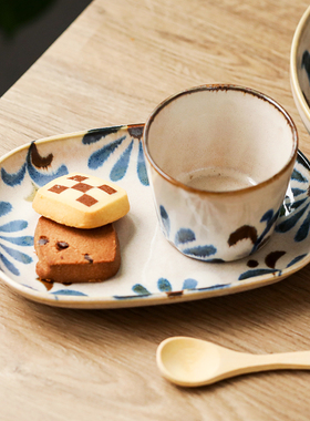 日本制冲绳花菜盘子汤碗米饭碗拉面碗沙拉盘甜品碟咖啡杯日料餐具