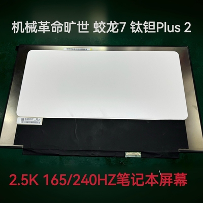 机械革命旷世 蛟龙7 钛钽Plus 2.5k240hz笔记本屏幕NE173QHM-NZ2