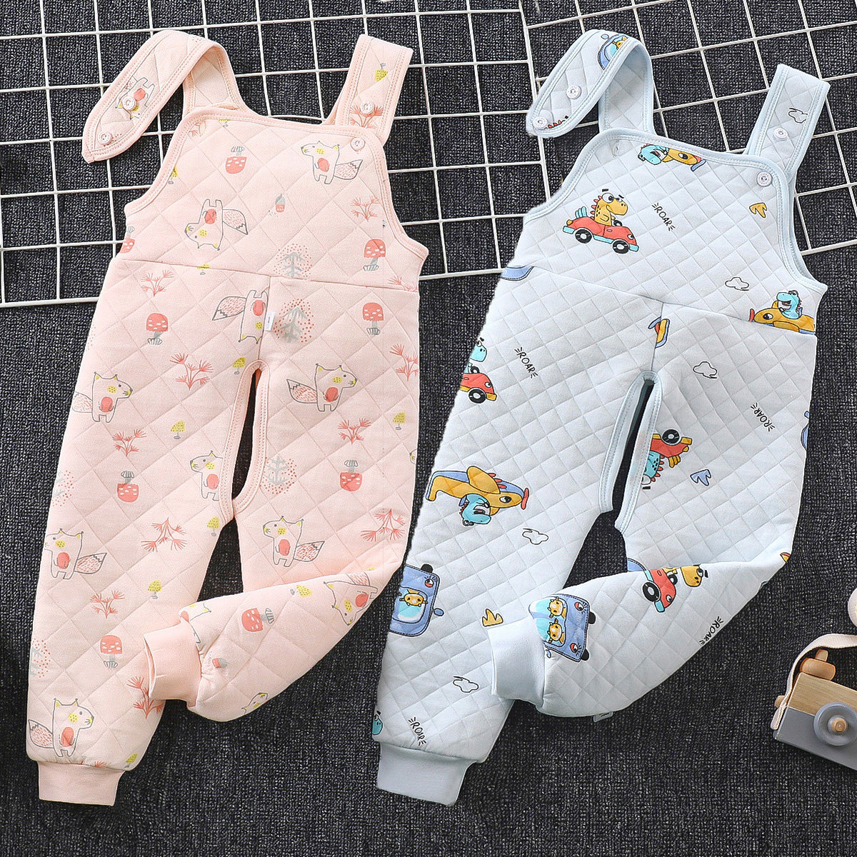 儿童背带秋裤加厚保暖男童宝宝婴儿秋冬女童开裆护肚打底连体睡裤,童装/婴儿装/亲子装,裤子,淘宝优惠券,粉丝福利购,淘宝优惠卷