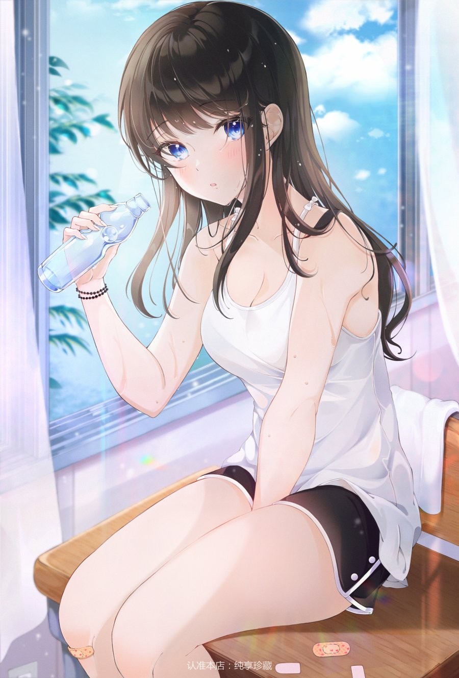 297-韩国画师leb二次元cg插画可爱甜清纯美风格美少女图片包