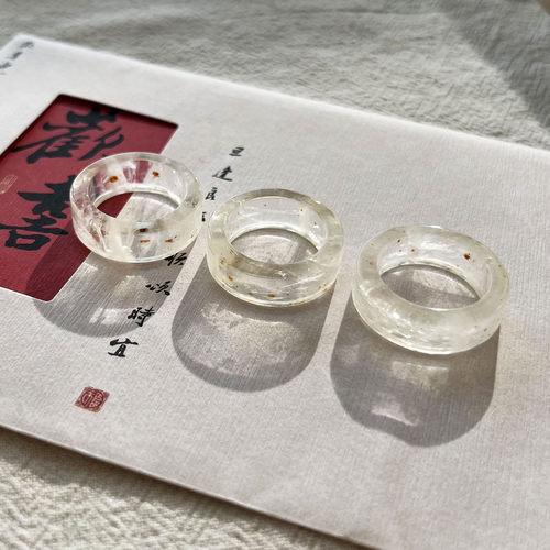 白水晶白月光晶莹剔透仙气十足