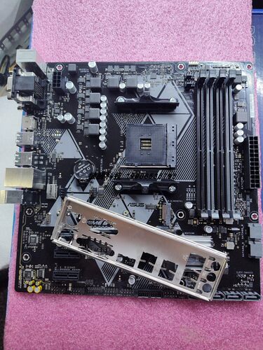Asus/华硕 PRIME B450M-A 台式机主板 AM4 M.2 NVME 支持R5 5600