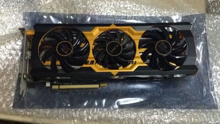 蓝宝石 R9 370X 4G GDDR5 Toxic  独立游戏显卡 r9370x 双6PIN