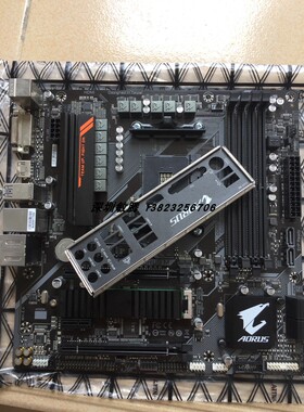 Gigabyte/技嘉 B450 AORUS M 电竞主板11相供电 5V3针 12V4针 RGB