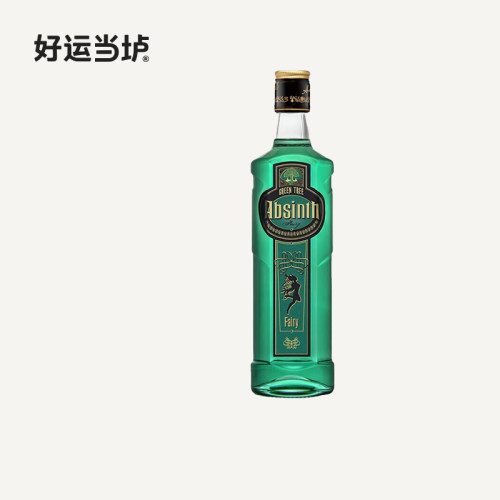 【闪电】绿Absinth 绿闪电苦艾酒700ml70度捷克原装进口 - 封面