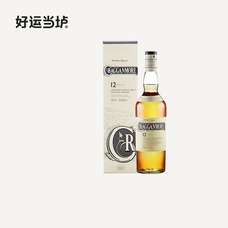 【克莱根摩】12年斯贝塞麦芽威士忌Cragganmore烈酒