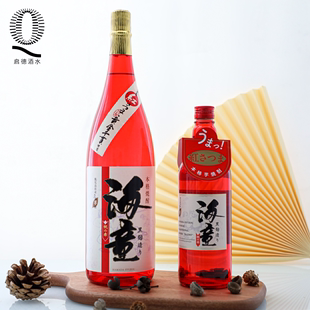 进口 海童烧酒 720ml 1.8L 日本原装 祝之赤本格烧酎 鹿儿岛烧酒