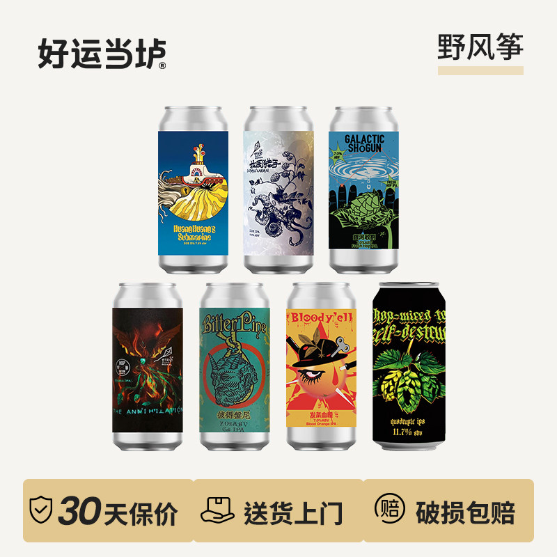 【野风筝】发条血橙望莓止渴酸艾尔冰川探索者啤酒澳大利亚进口