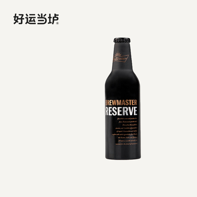 【百威整箱】百威大师355ml*24瓶整箱装臻藏清爽拉格啤酒国产特惠