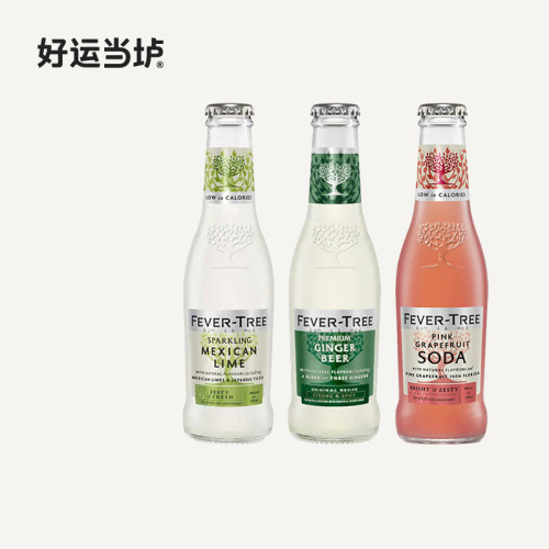 【芬味树】英国FEVER TREE TONIC地中海汤力水调酒金汤力汽水饮料