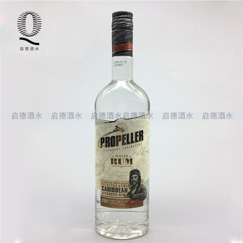 立陶宛螺旋桨白朗姆酒珍藏白标朗姆酒PROPELLER RUM 700ml 洋酒