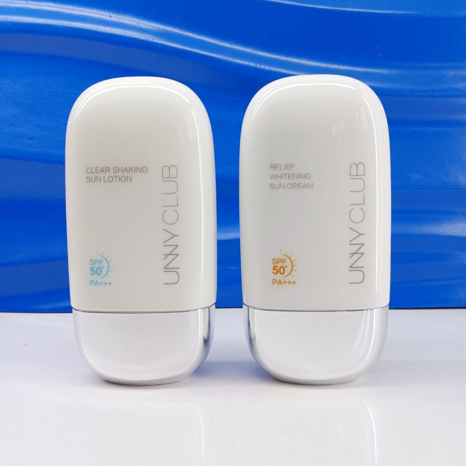 正品unny悠宜丝柔美白隔离防晒霜摇摇乐防晒乳spf50隔离修复清爽