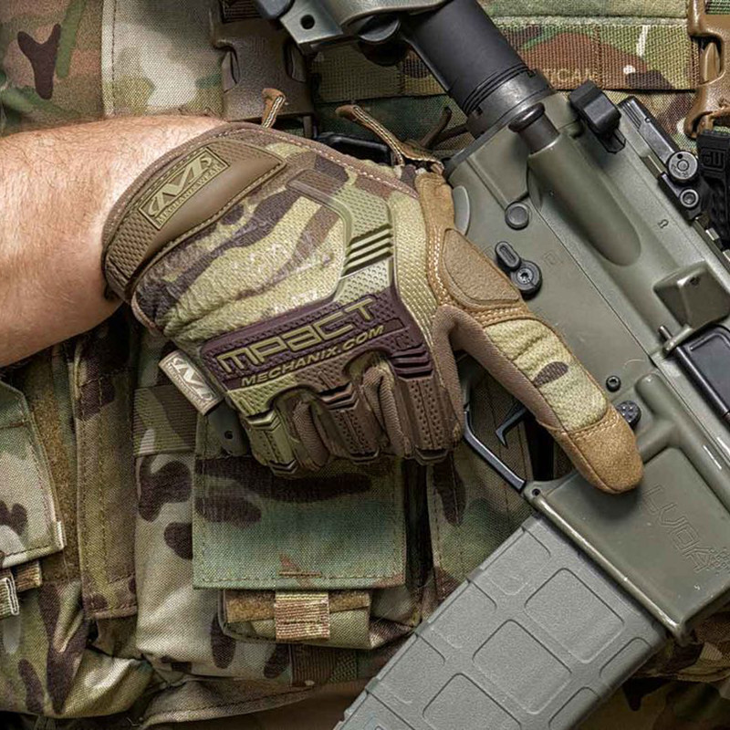 原装进口mechanix wear工程专用m-pact防护耐磨缓震手套战术装备