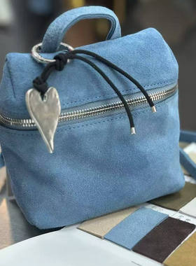 柳丁定制韩国小众款maymay同款tempting款心形挂件休闲单肩斜跨包