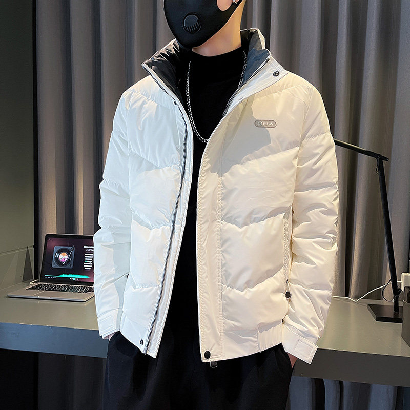 2024冬季潮牌男立领修身保暖加厚羽绒服外套-0 YR705-P168控228图片