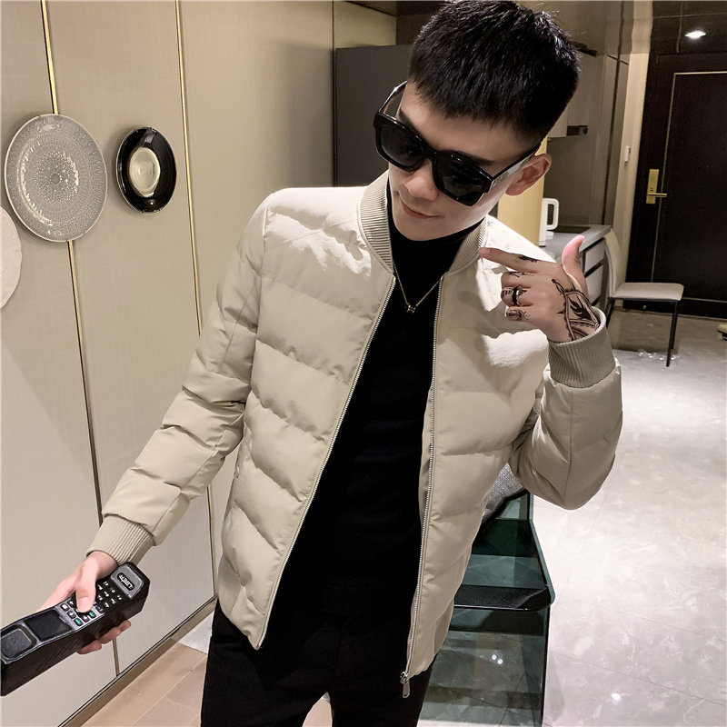 21冬季社会小伙新款棉衣韩版修身外套男棉袄2  MY11-P118控158图片