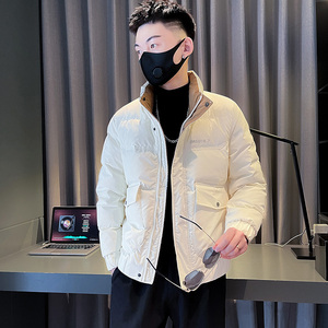 23男士冬季新款潮流休闲工装加厚立领羽绒外套- YR703-P155控208图片
