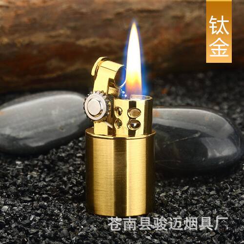 金属个性小巧打火机 广告创意做小款LOGO煤油 打火机胖墩打火机