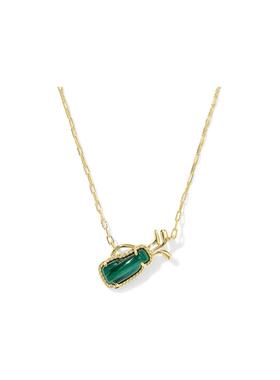 代购Kendra Scott饰品女士项链精致日常佩戴优雅轻巧绿色