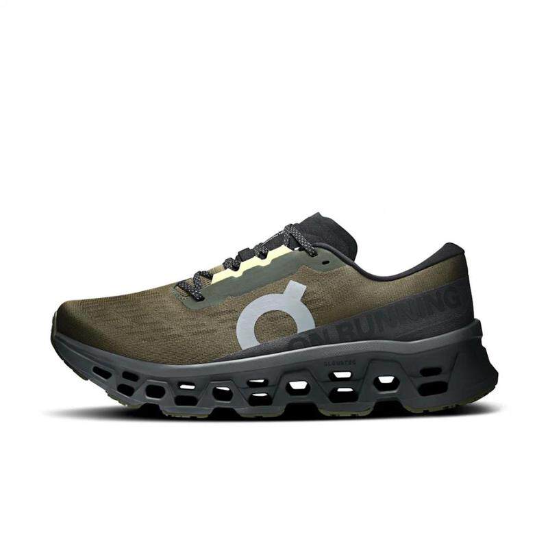 代购ON昂跑男士跑步鞋缓震性能透气设计能量回馈运动鞋橄榄绿