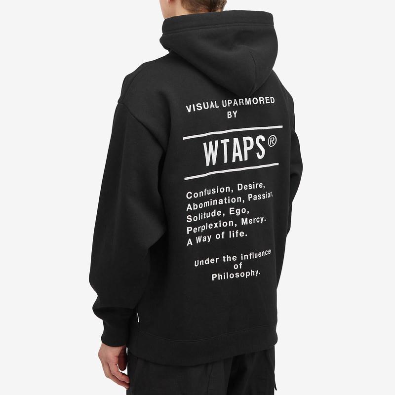 WTAPS 27 Back Print Sweat春季时尚新款卫衣休闲百搭连帽套头衫-封面