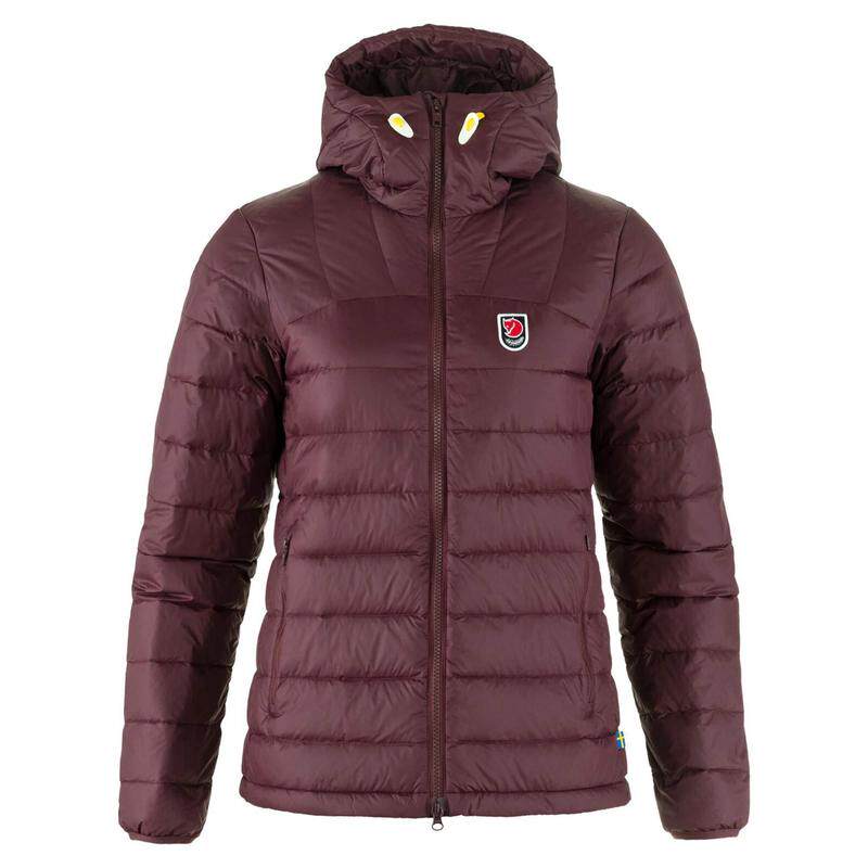 代购Fjallraven北极狐女士羽绒服防风保暖可压缩保暖外套连帽