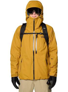 海外代购Mountain hardwear/山浩男士冲锋衣防水防风带帽