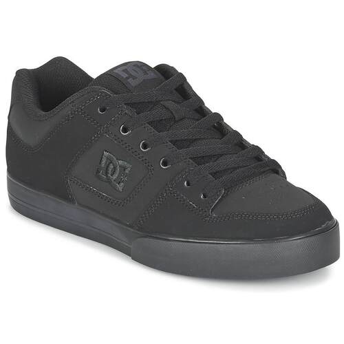 海外代购DC SHOES男士运动休闲鞋缓震支撑低帮黑色滑板日常通勤