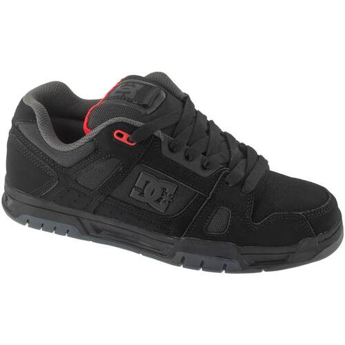 海外代购DC SHOES男士运动休闲鞋低帮黑色日常穿搭街头潮流