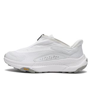 代购Hoka OneOne男女跑步鞋轻便透气防滑耐磨白色网面材质合成革