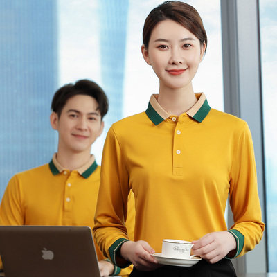 油炸师傅T恤印字Polo衫秋装长袖