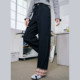 休闲裤 a02潮牌复古拼接高腰宽松百搭阔腿裤 2025春秋街头格纹女式