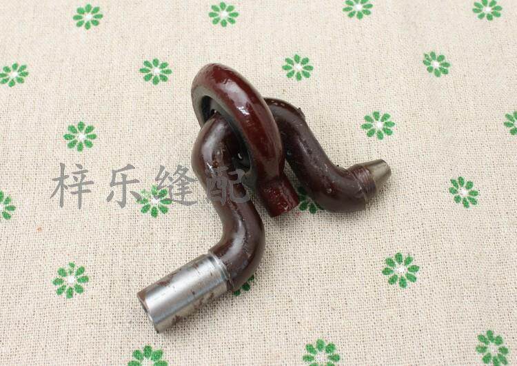 单摇杆头单连杆头家用老式缝纫机配件脚踏缝纫机连杆摇杆头传动杆