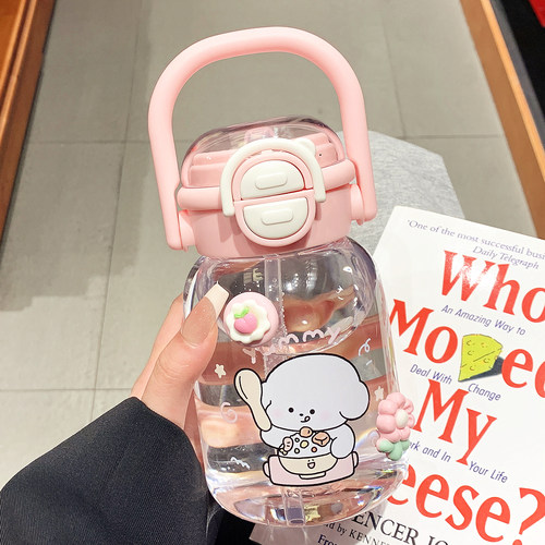 可爱水杯女生高颜值夏季大肚双饮