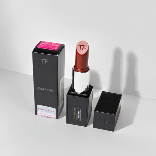 爆款抄底~tom ford经典黑管口红唇膏16斯嘉丽红限定黑漆版3g