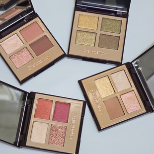 人气眼影~CT四色奢彩眼影吻痕愿女王叛逆时代梦幻枕边话PT纱金盘