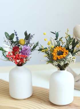 云南干花永生花真花花束