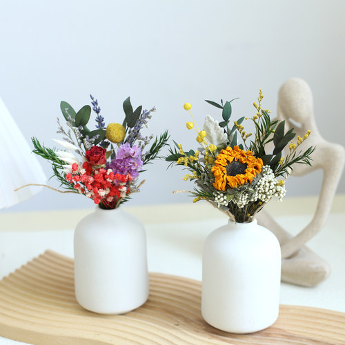 云南干花永生花真花花束