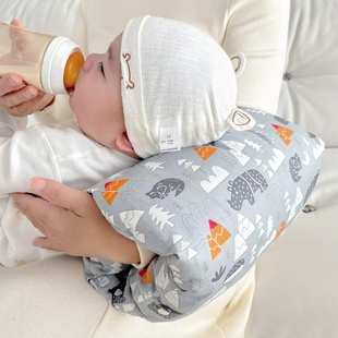 可拆洗哺乳枕喂奶神器纯棉多功能婴儿抱娃手臂枕头舒适垫胳膊抱睡