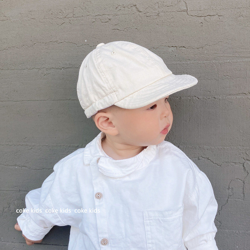 韩版新潮宝宝婴儿帽子儿童夏季薄款遮阳防晒鸭舌帽男女小童棒球帽