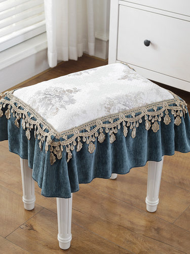 雪尼尔面料，可定做尺寸，防尘护凳