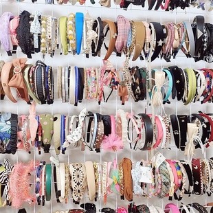 工厂价发箍抓夹发夹发圈批发摆地摊女生简约百搭高颜值热销款发饰