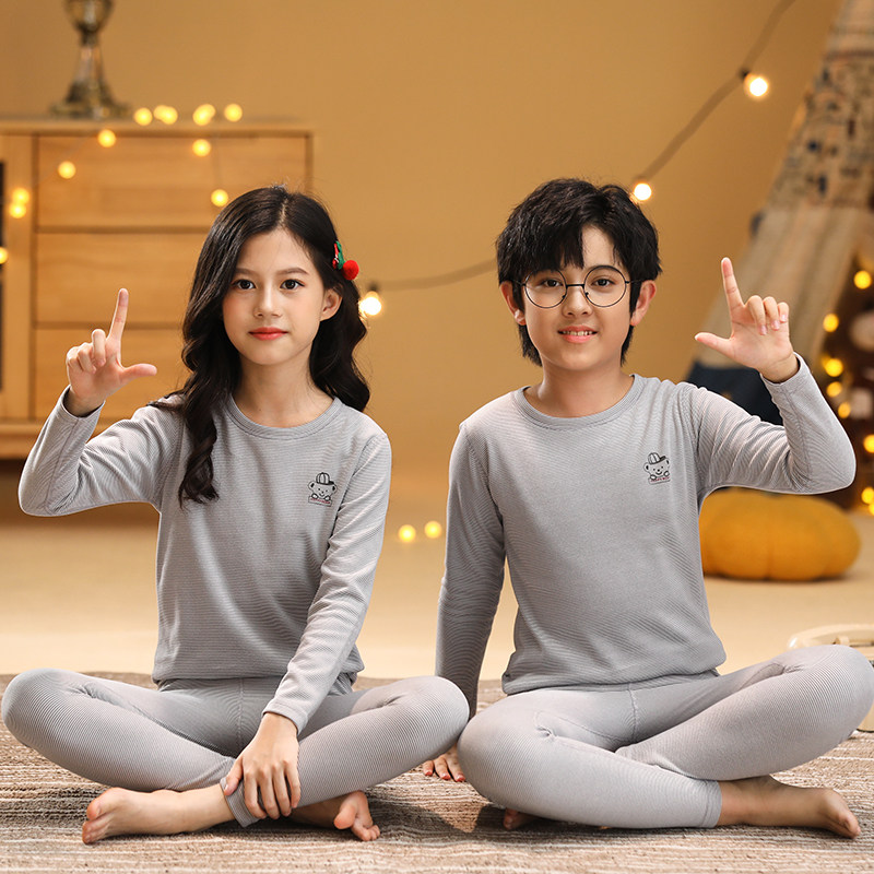 无骨男女童加绒秋衣秋裤宝宝小孩加厚冬睡衣德绒儿童保暖内衣套装,童装/婴儿装/亲子装,内衣套装,淘宝优惠券,粉丝福利购,淘宝优惠卷