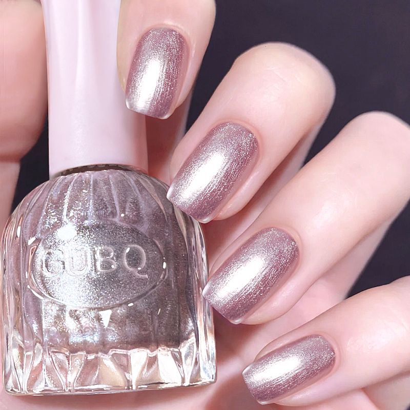 排排猪指甲油免烤快干持久高级无味水性不可剥显白亮晶晶美甲套装