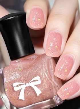 梦露精品细闪亮片指甲油免烤快干持久不可剥显白无味水性美甲套装