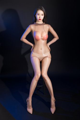 性感超薄油亮闪光连身袜连体丝袜