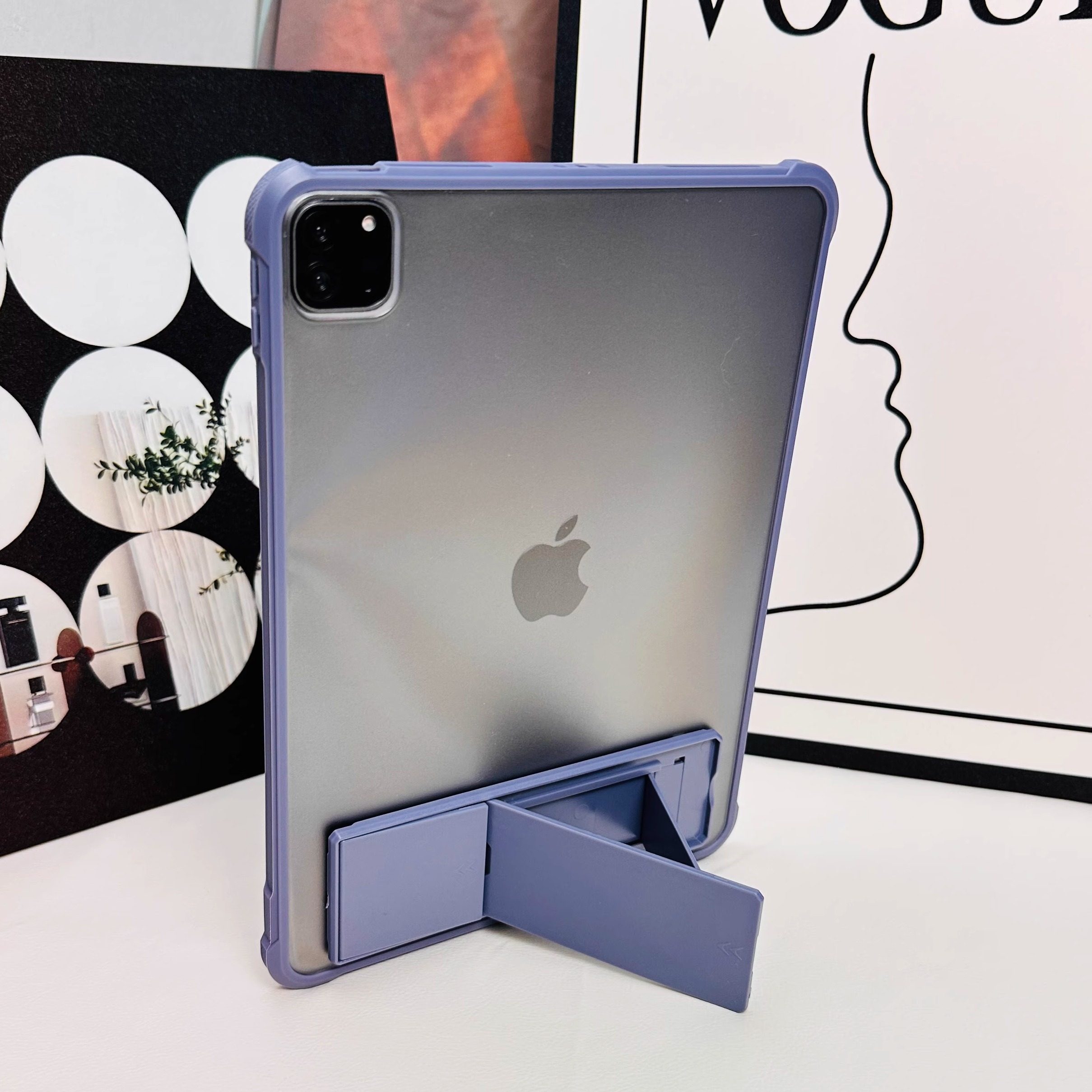 适用苹果ipad11代保护壳ipai第10代保护套aipai8支架第7代平板磨砂透明mini6透明air4/5防摔pro11寸全包硬壳
